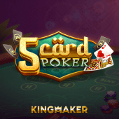 5 card poker perya games